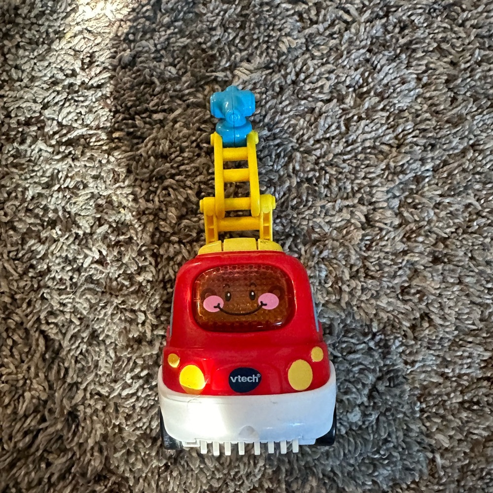 VTech Red and Yellow Tow Truck Toy